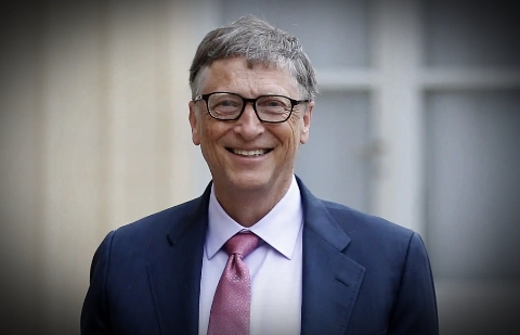 Bill Gates's after fame picture